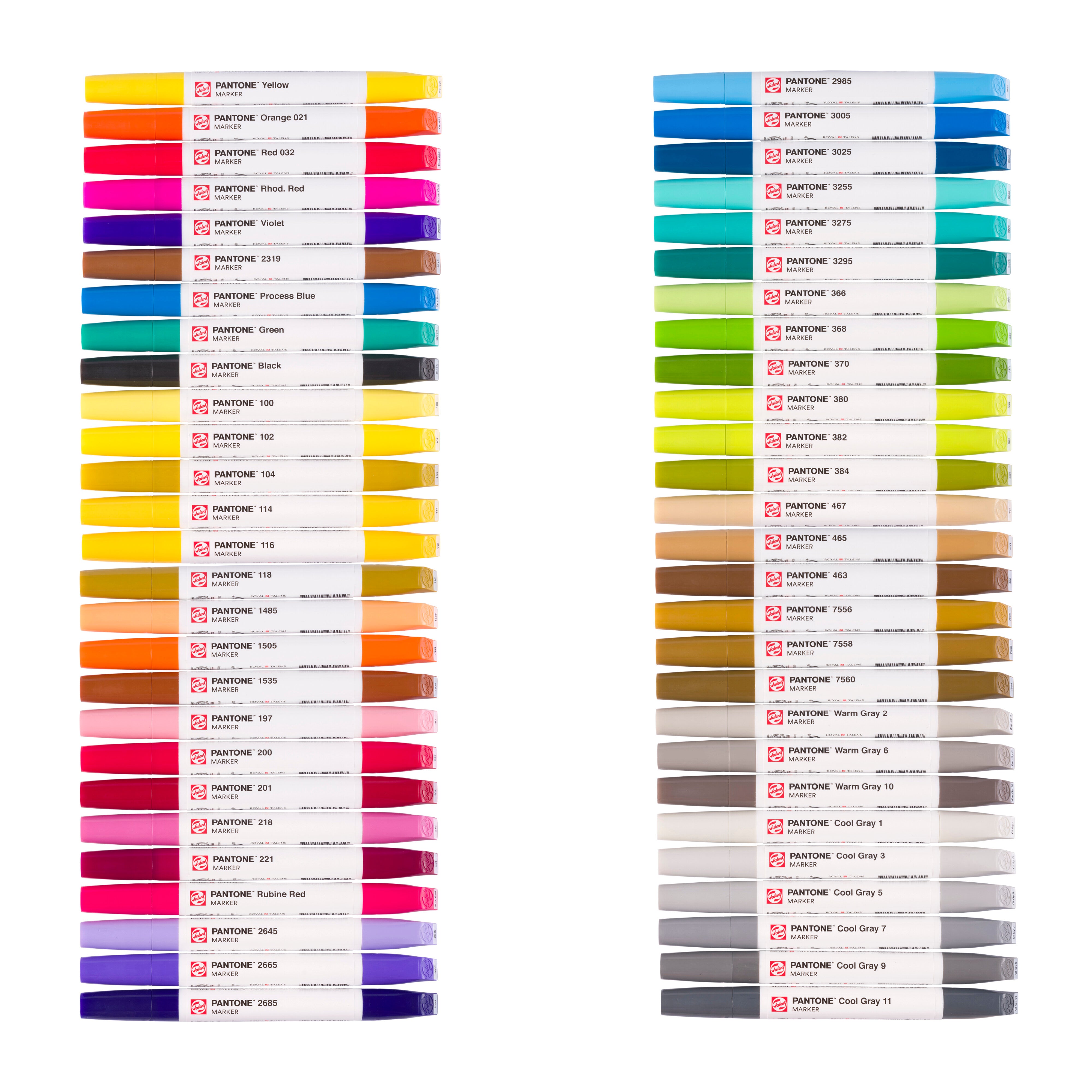 【美品】ロイヤルターレンス ECOLINE １０色 mixing colours Amazon | ターレンス エコラインブラッシュペン 10色セット