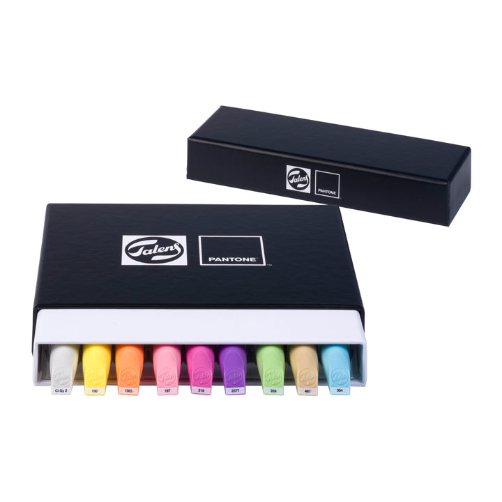 Talens | Pantone Marker Set of 9 Purple | Two Tip Pen | Brush and Bevel Tips | Water-Based Pigment Ink in 108 Pantone Colors Talens | Pantone Marker Set of 9 Purple | Two Tip Pen | Brush and Bevel Tips | Water-Based Pigment Ink in 108 Pantone Colors