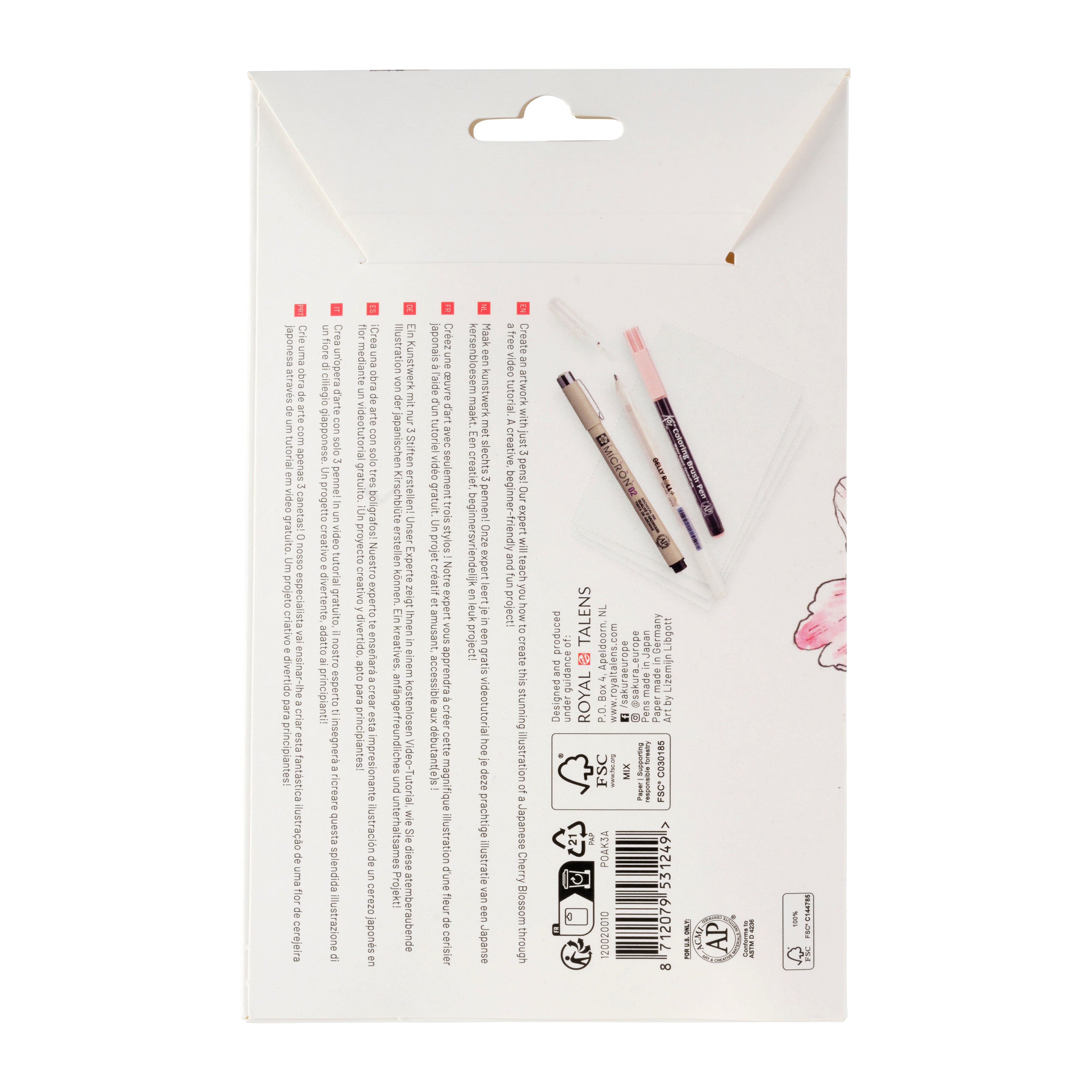 Sakura Creative Kit Cherry Blossom | Royal Talens