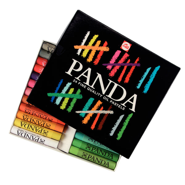 Talens Panda Pasteles Al Óleo Set | 24 colores