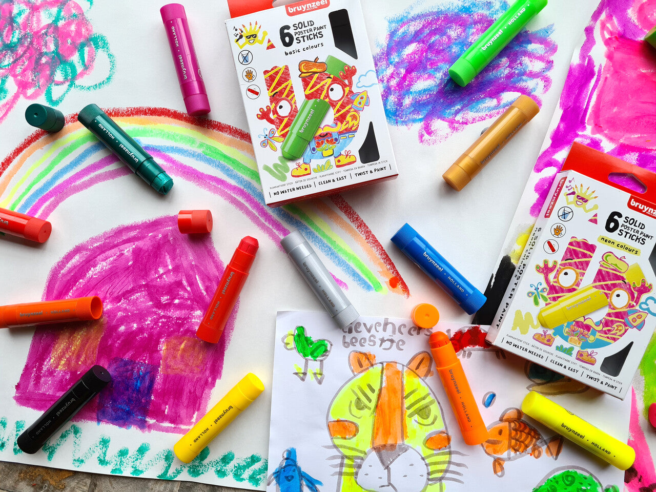 Colouring material for children