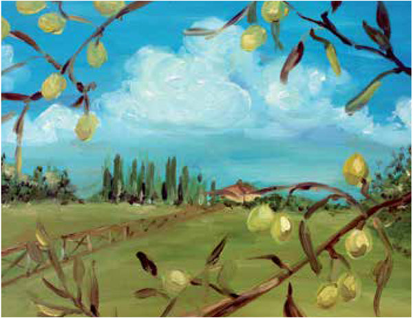 peinture à l’huile sur toile