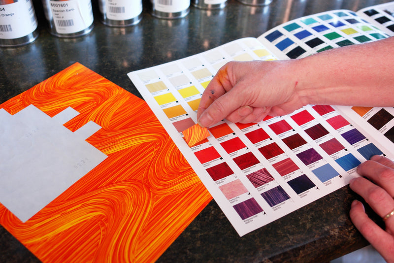 Williamsburg Artist Oil Colors Kleurenkaart