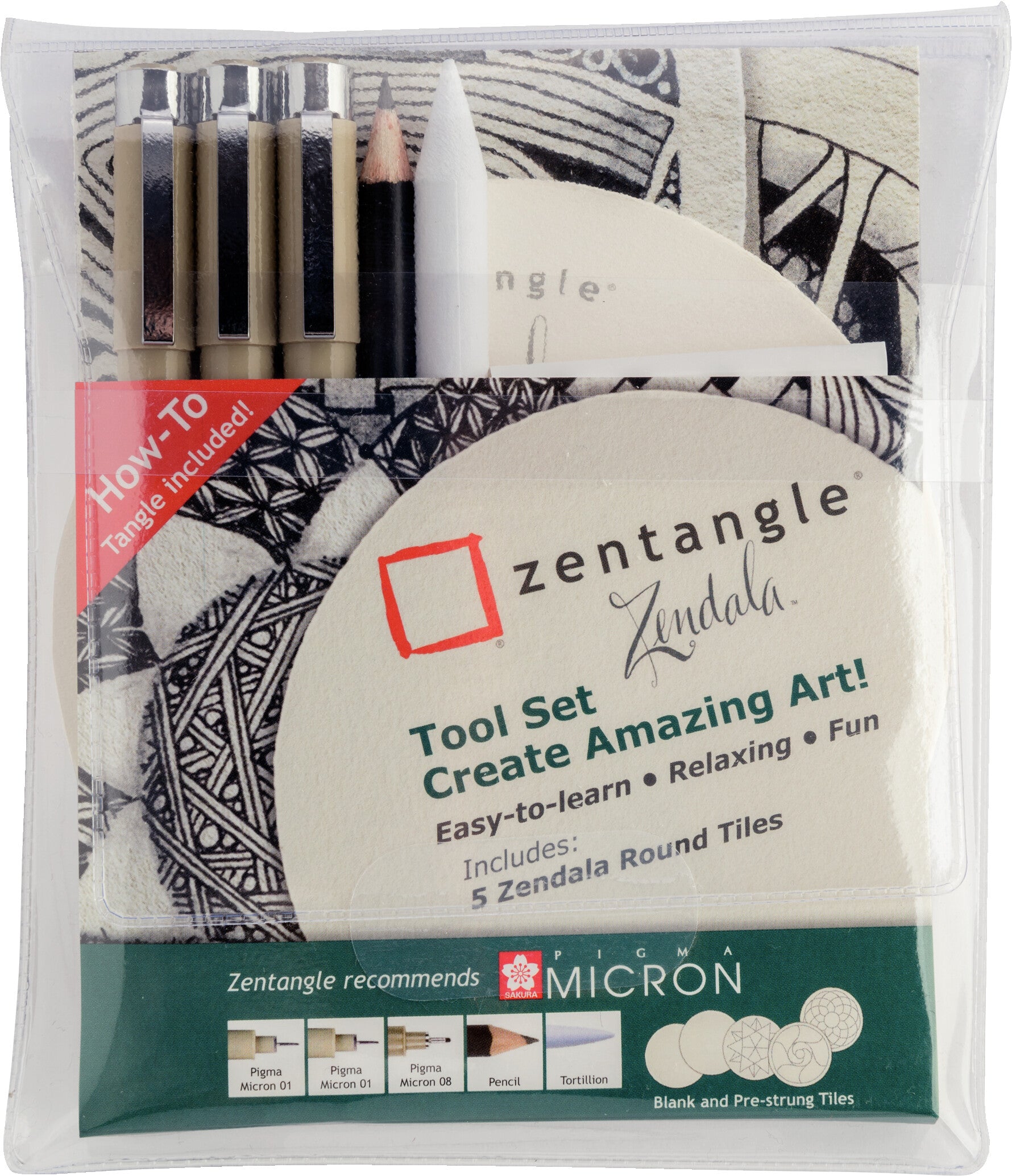 Sakura Zentangle | Official website | Royal Talens