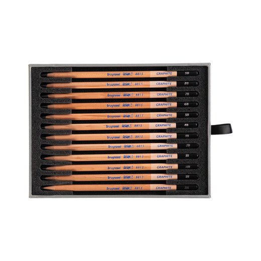 Bruynzeel Design graphite box | 12 pieces