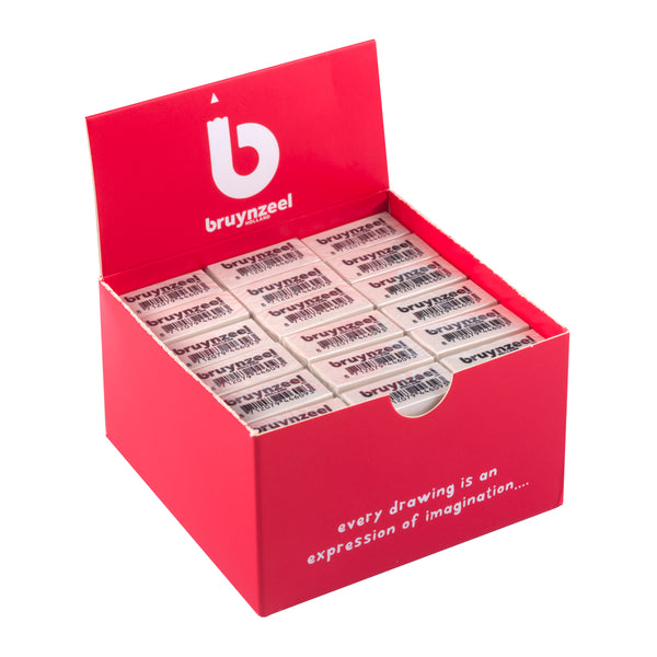 Bruynzeel Small synthetic erasers - display 72