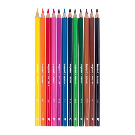 Bruynzeel Super colour pencil tin | 12 colours