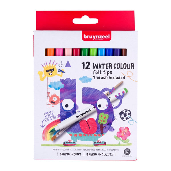 Bruynzeel Watercolour Felt Tip Pens