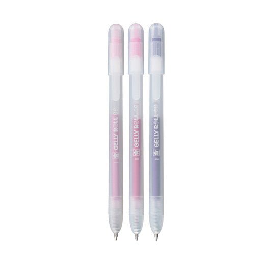 Gelly Roll Stardust Retractable Glitter Gel Pens, 3 - Pack Pink - Rose - Purple
