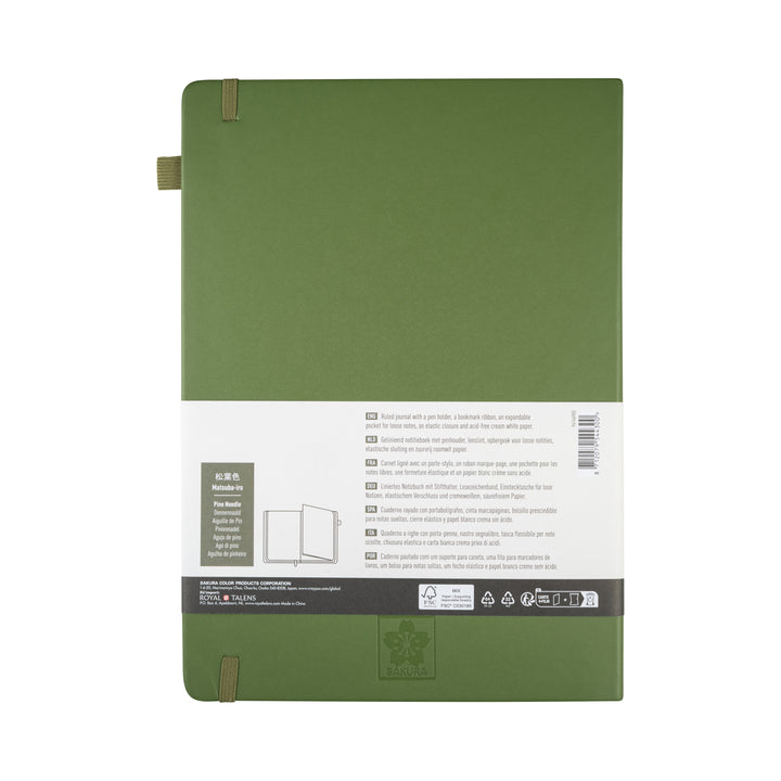 Notizbuch mit Linien 