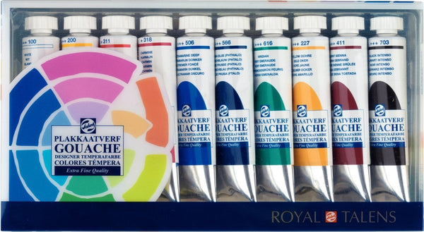 Talens Gouache Extra Fine Sets