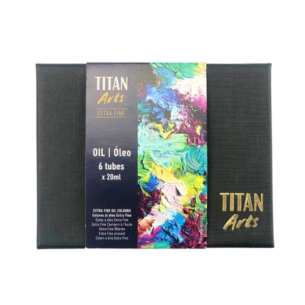 TITAN Arts Oil Extra Fine Primary Set 6X20 ml