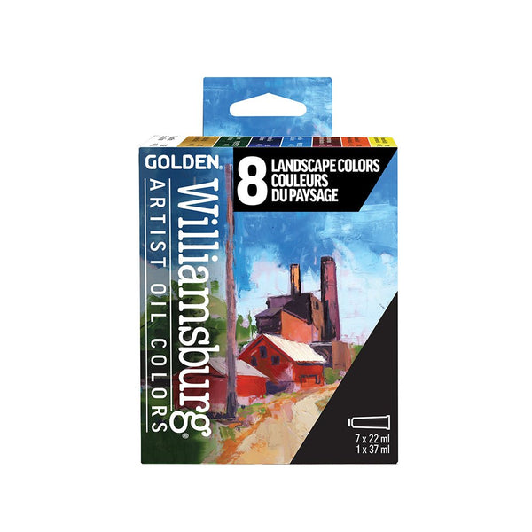 Williamsburg Oil Color Landscape set