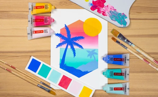 Create your own summer illustration