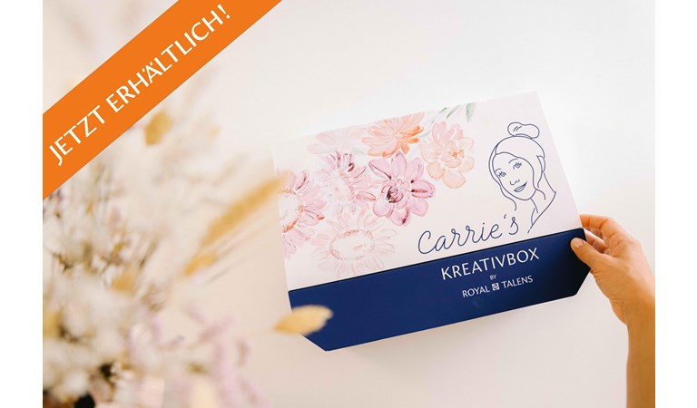 Carrie's Kreativbox by Royal Talens: Watercolour Bohemian Florals
