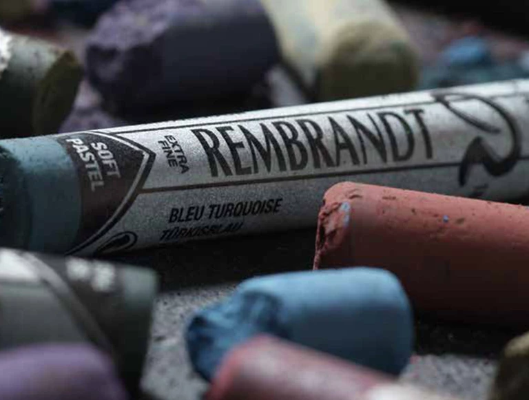 Vintage Box 30 Rembrandt Soft Pastels For Artists – ASA College: Florida