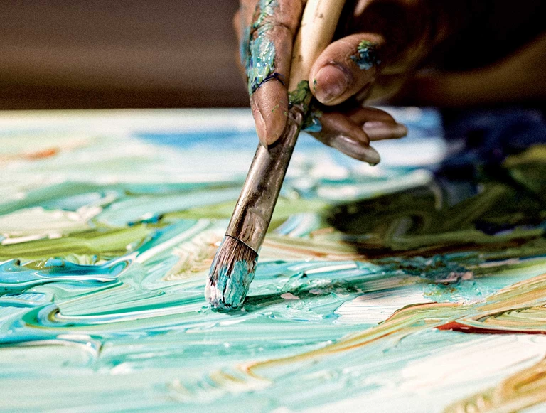 Van Gogh Set pinceaux peinture à l'huile et acrylique