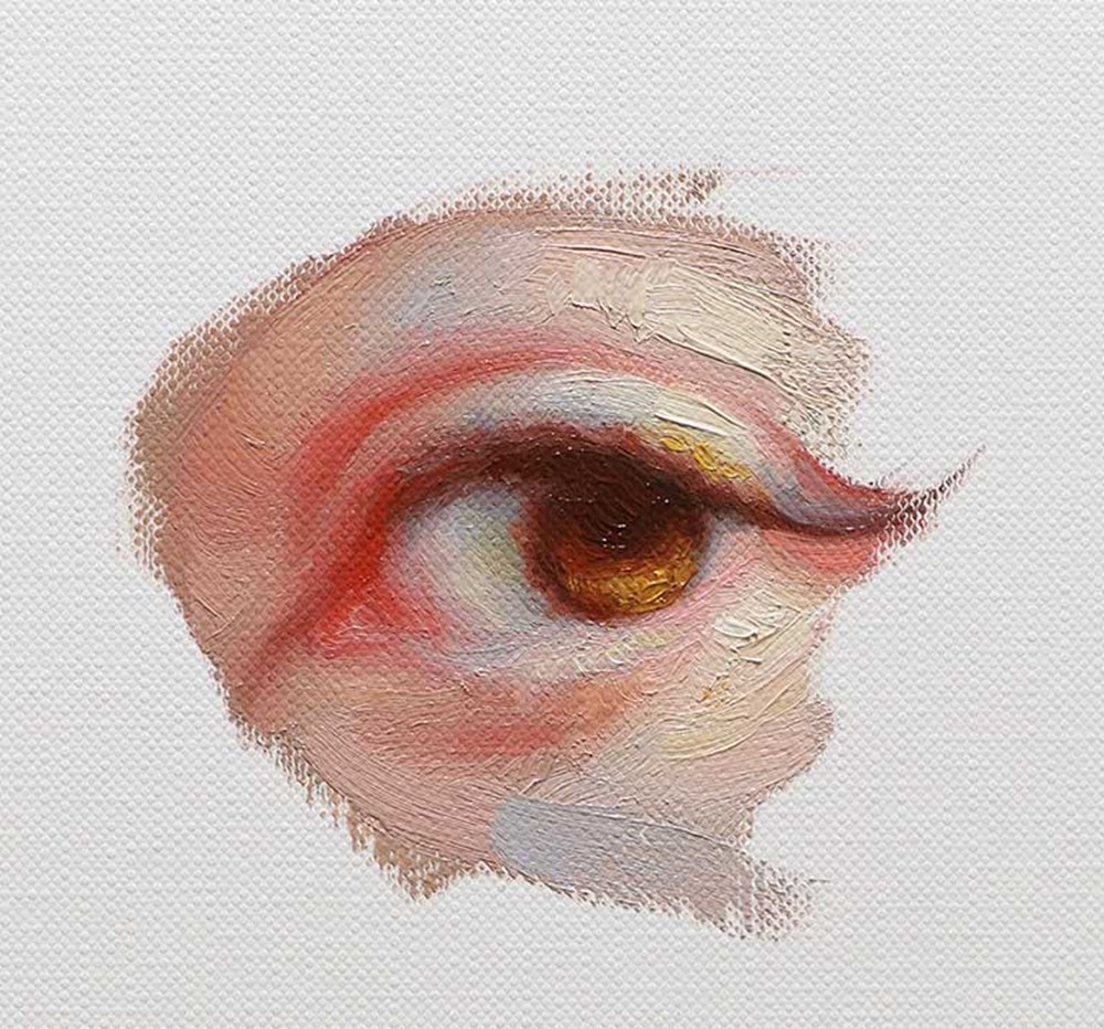 Painting an eye | Royal Talens